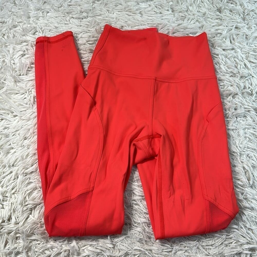 Lululemon Mastered Motion High-Rise Tight 28" Thermal Red